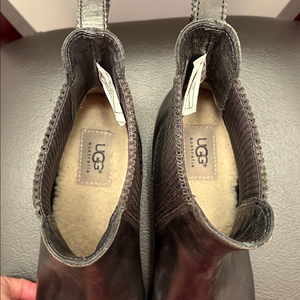 UGG Black‎ Ankle Boots - Picture 3 of 6